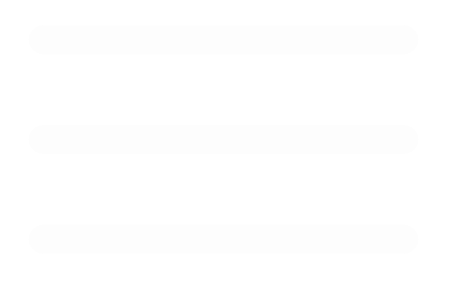White hamburger menu for page navigation